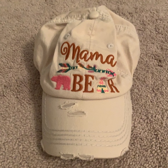 🧢 Distressed “Mama Bear” Ball Cap 🧢 - Picture 14 of 14